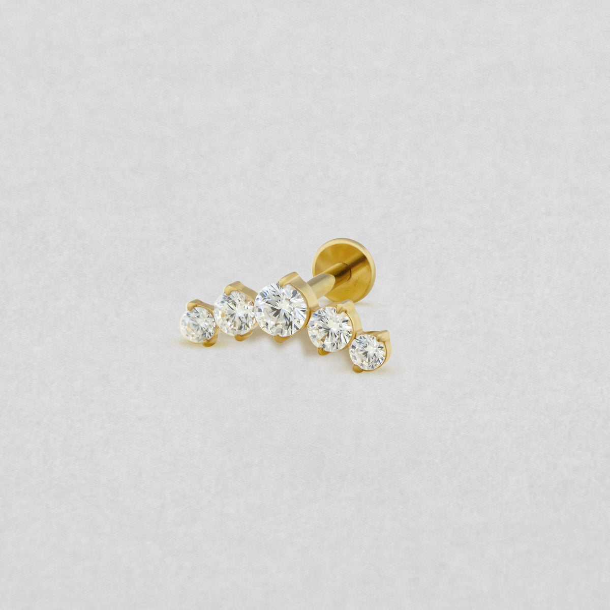 CLUSTER PRONG GOLD
