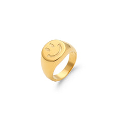 Plain Smiley Ring